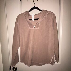 Tan Pullover Hoodie